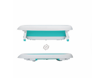 Foldable Baby Bathtub with support | Riviera Turquoise Shipee - Mokee